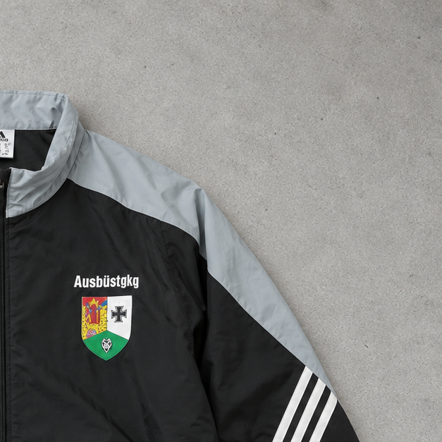 adidas Jacket Schwarz, Grau Rare (XL)