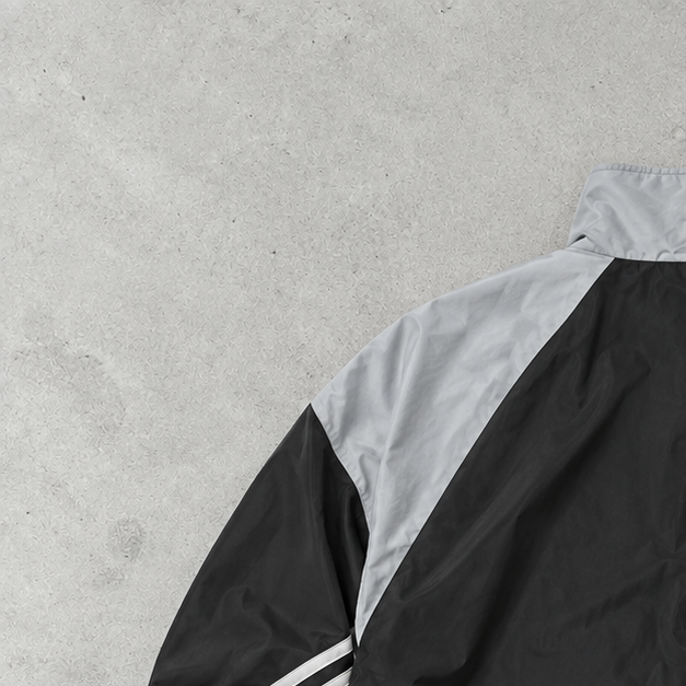 adidas Jacket Schwarz, Grau Rare (XL)