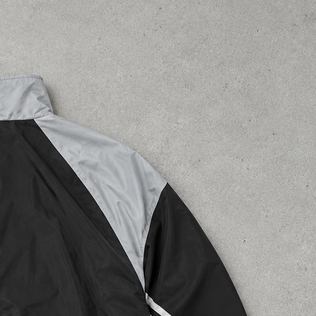 adidas Jacket Schwarz, Grau Rare (XL)
