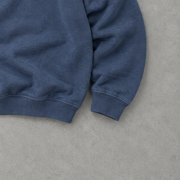 Ralph Lauren Half-Zip Sweater Blau Rare (XXL)