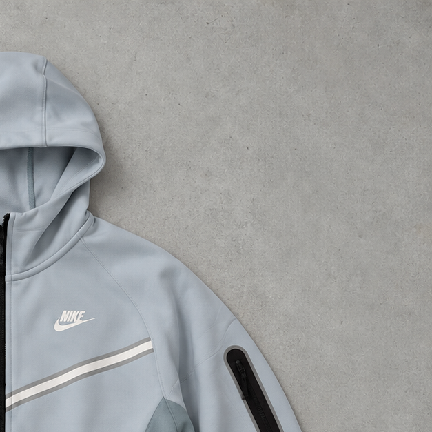 Nike Tech Fleece Jacket Hellblau Rare (S)