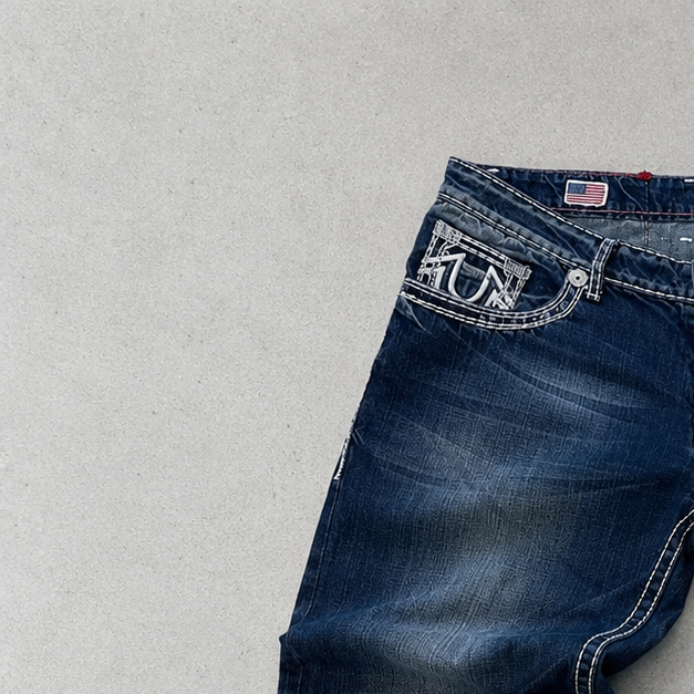 True Religion Jeans Marineblau Rare (W36 | DE 52)