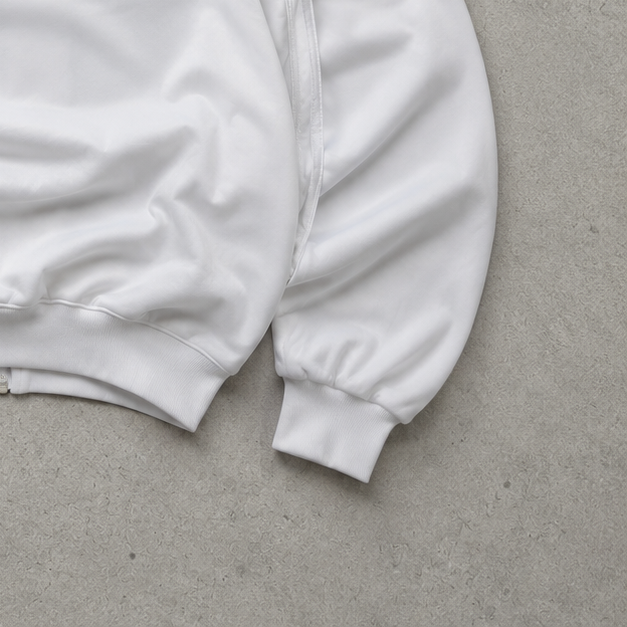 Adidas Track Jacket Weiß Rare (M) Stitched Logo