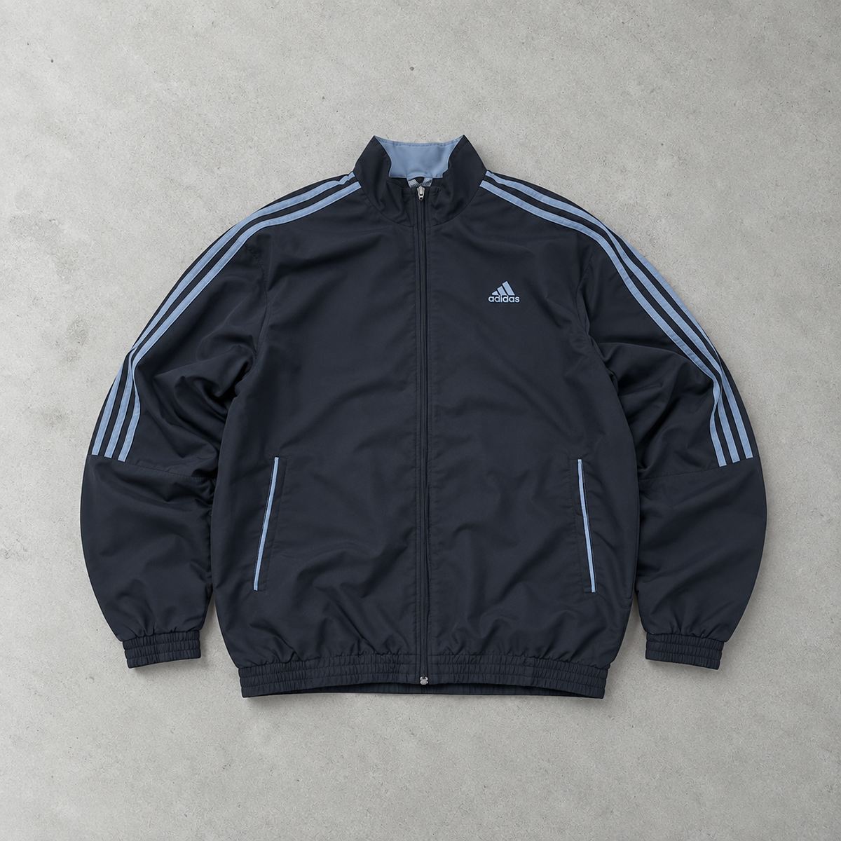 Veste de survêtement Adidas Y2K noire rare (L)