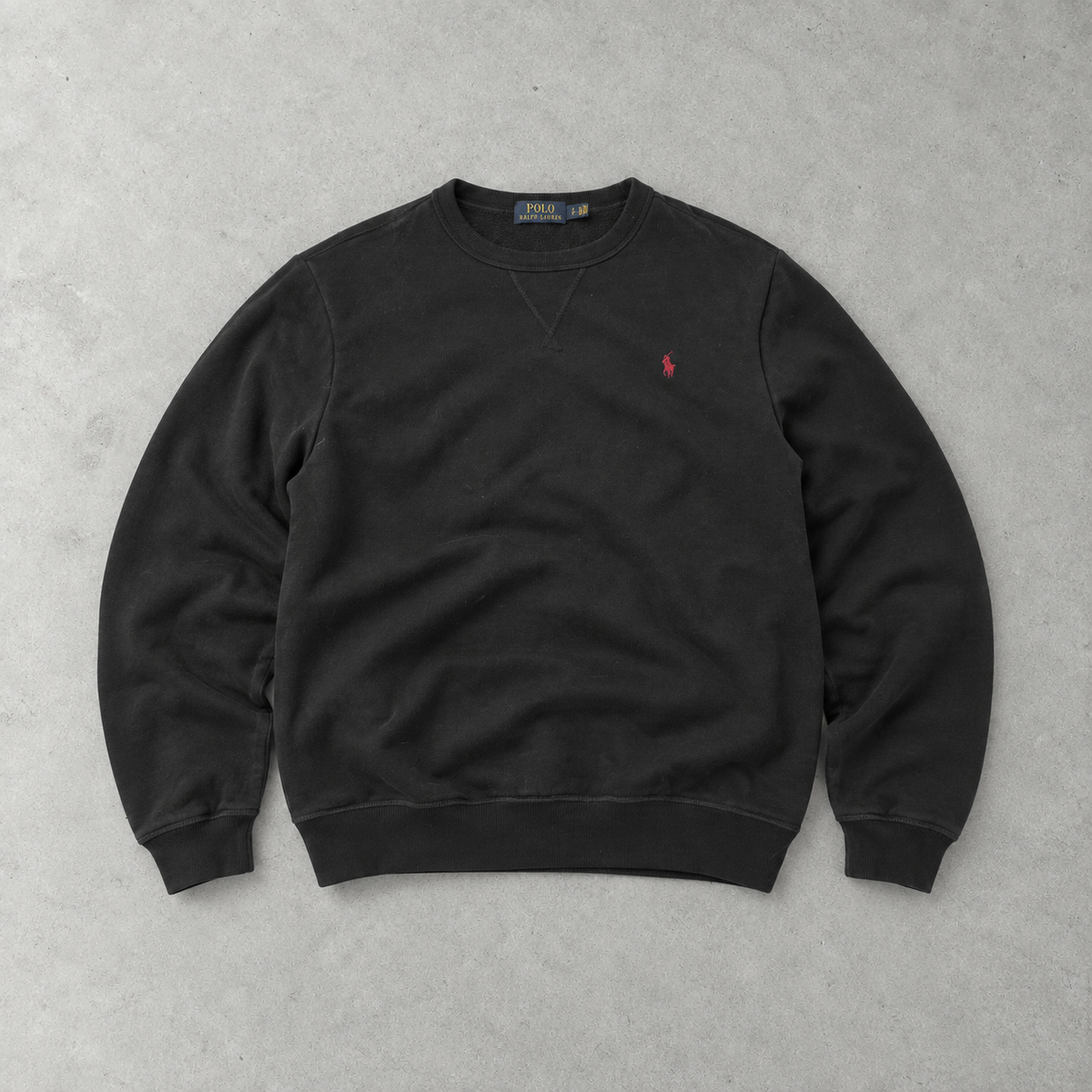 Polo Ralph Lauren Sweater Schwarz Rare (S)