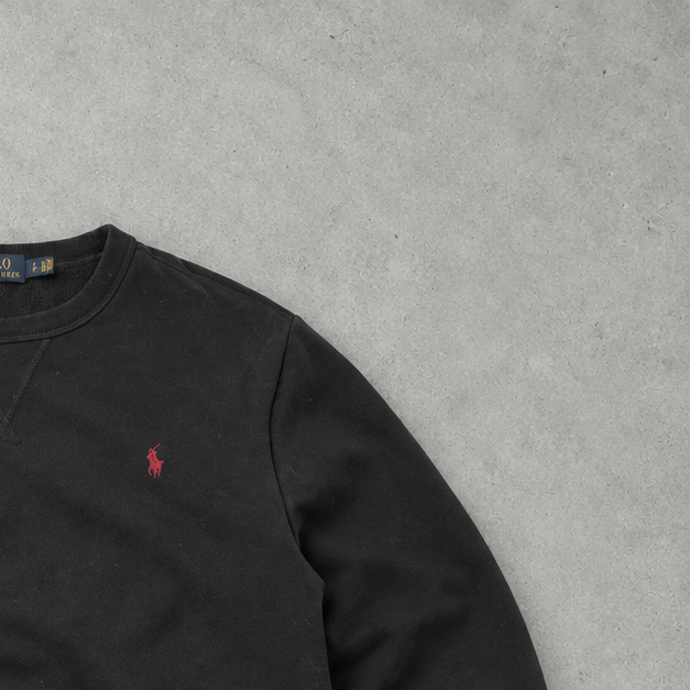 Polo Ralph Lauren Sweater Schwarz Rare (S)