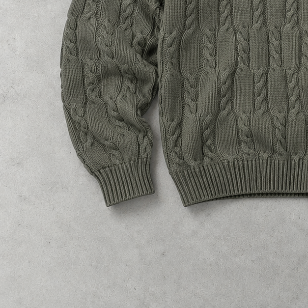Ralph Lauren Sweater Khaki Rare (L) Stitched Logo