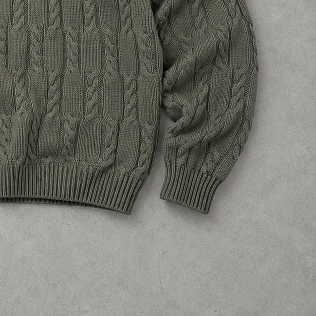 Ralph Lauren Sweater Khaki Rare (L) Stitched Logo