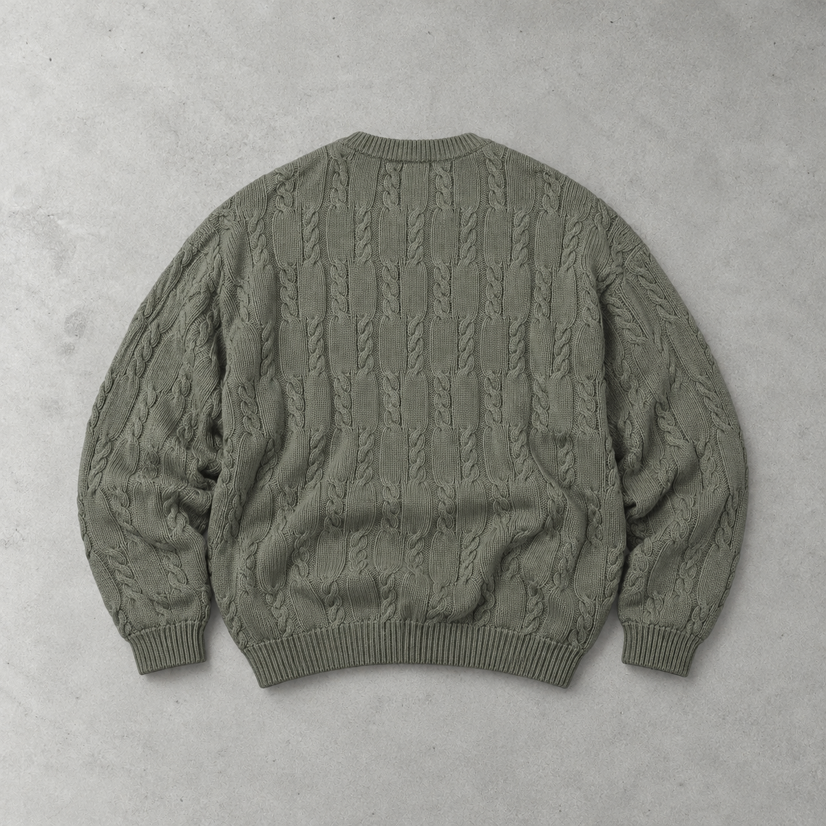 Ralph Lauren Sweater Khaki Rare (L) Stitched Logo