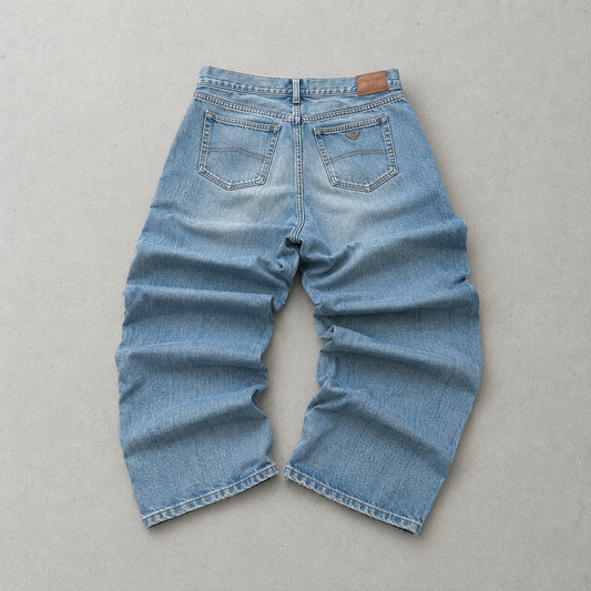 Y2K Armani Jeans Jeans Blau Rare (W27 | DE 42)
