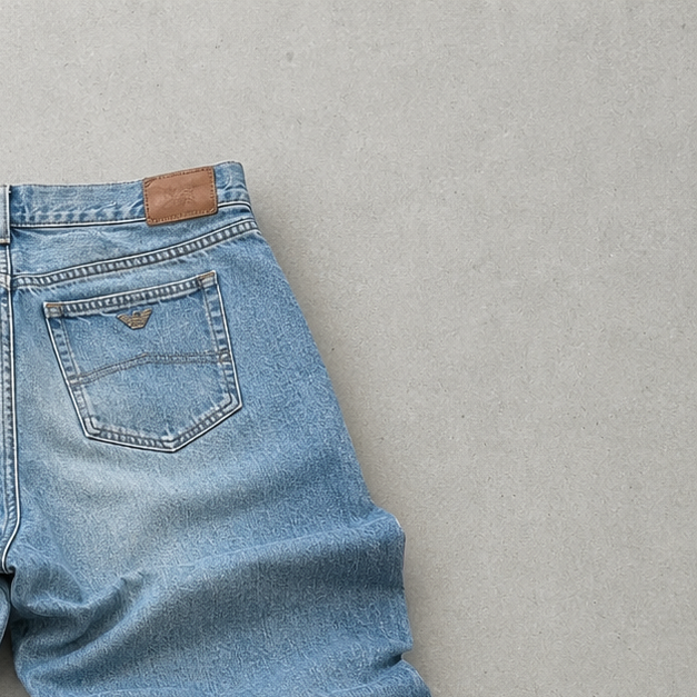 Y2K Armani Jeans Jeans Blau Rare (W27 | DE 42)