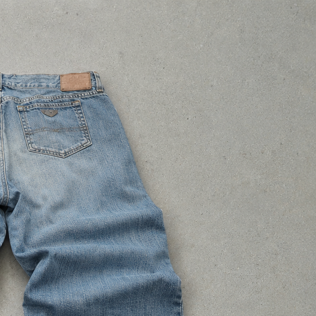 Y2K Armani Jeans Jeans Blau Rare (W27 | DE 42)
