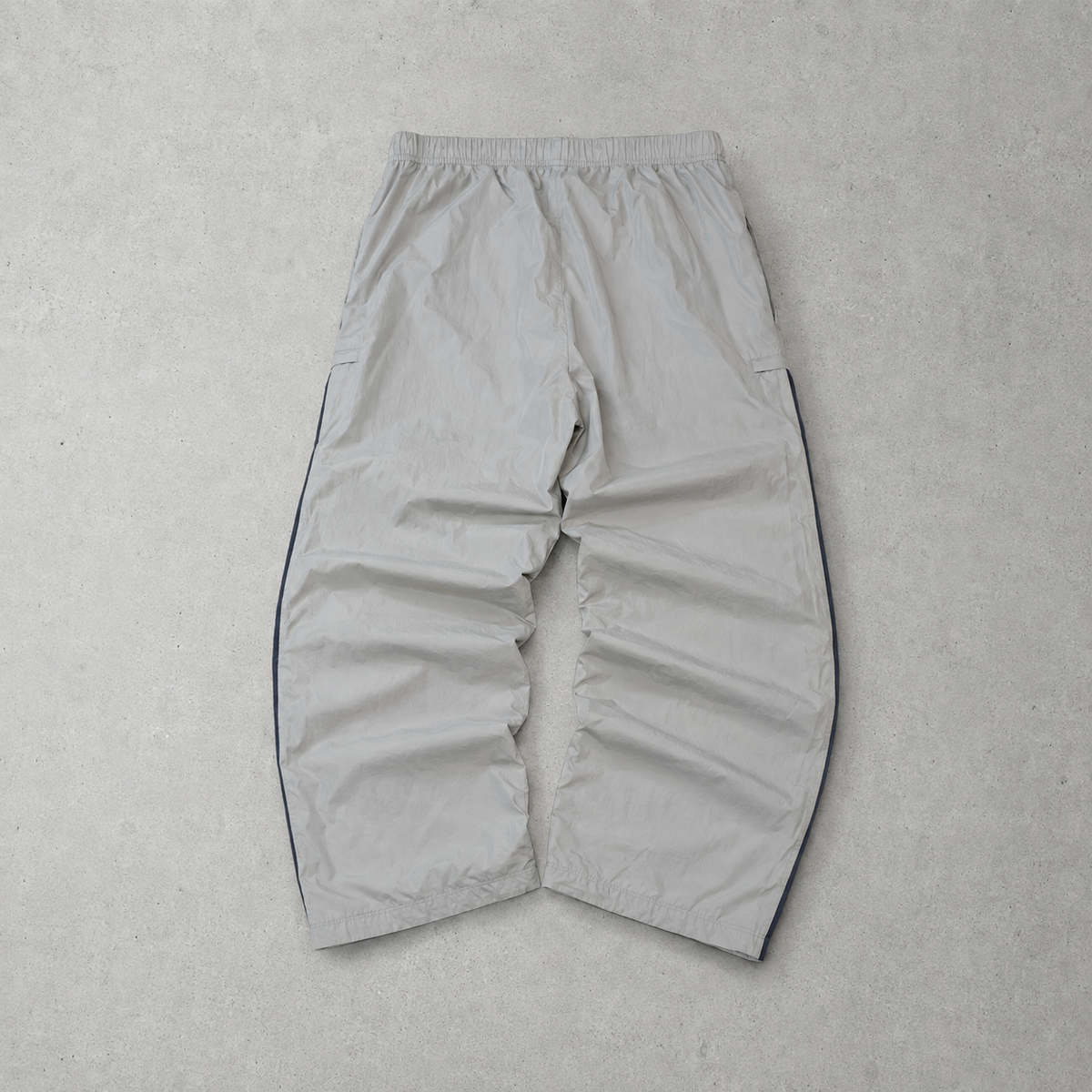90s Nike Track Pants Grau, Blau Rare (Size XL)