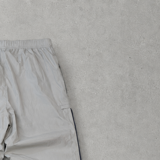 90s Nike Track Pants Grau, Blau Rare (Size XL)