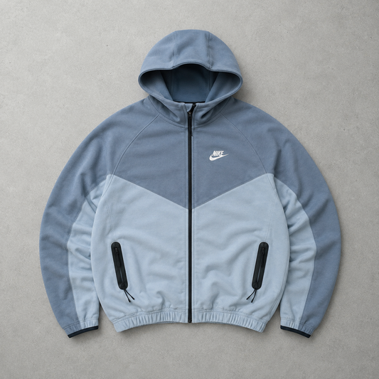 Nike Tech Fleece Jacke Hellblau Limited (Größe M)