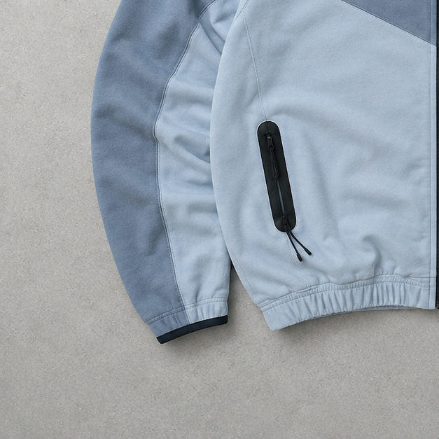 Veste Nike Tech Fleece bleu clair Limited (taille M)