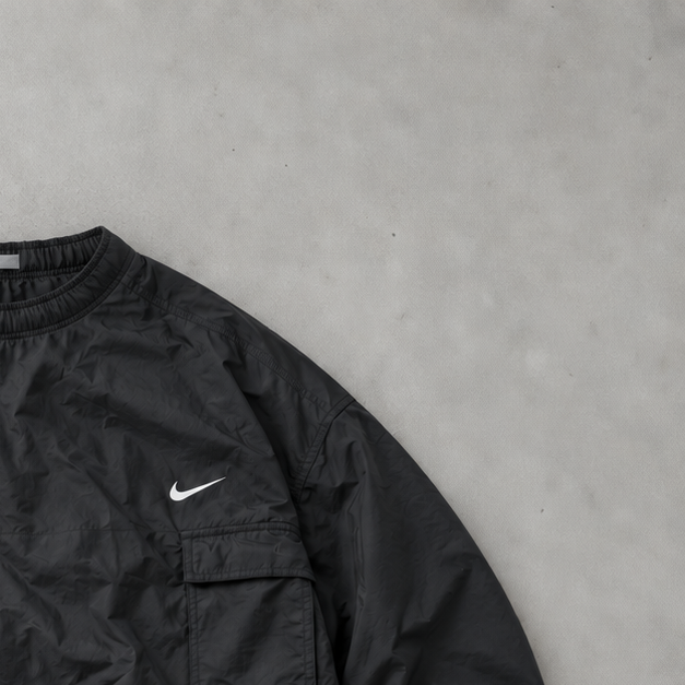 Nike Track Jacket Black/Gray Rare (L)