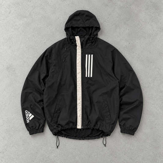 Veste de pluie Adidas noire édition limitée (L)