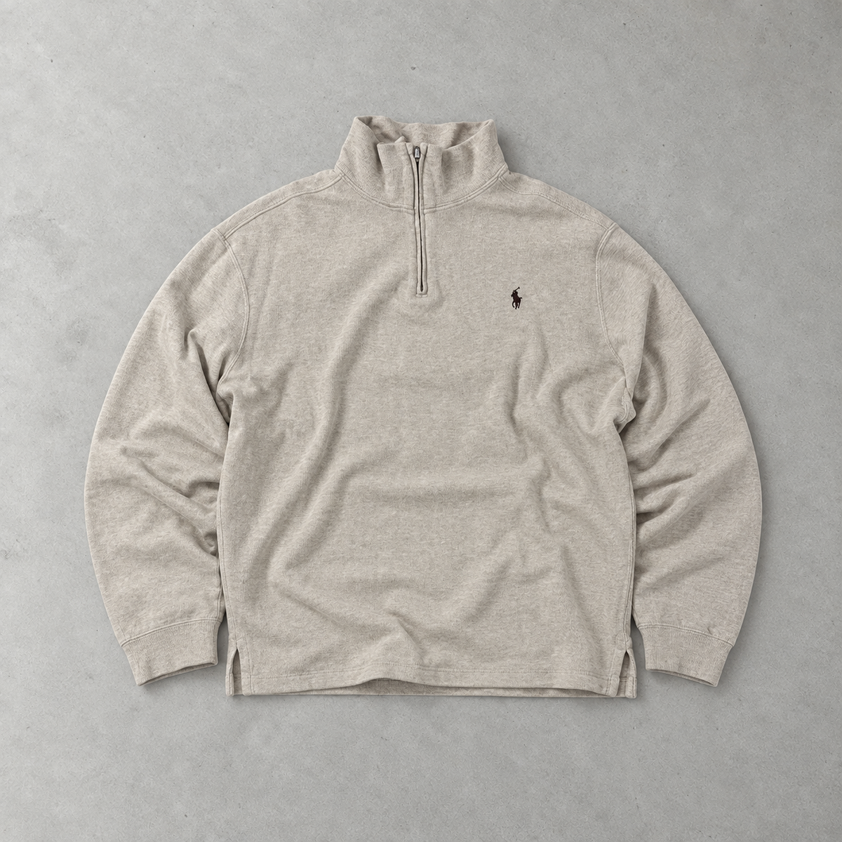 Ralph Lauren Sweater Creme Limited (XXL) Stitched Logo