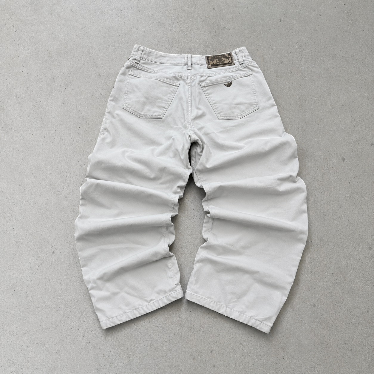 Armani Jeans Creme, Weiß Rare (M)