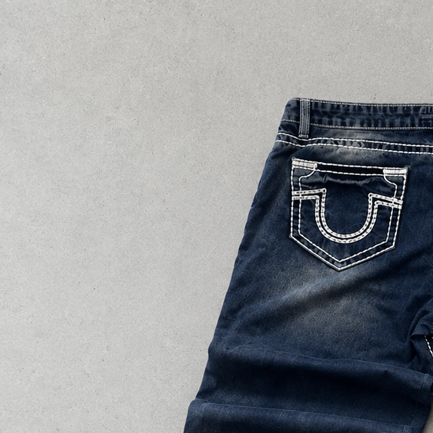 Vintage True Religion Jeans Marineblau Rare (W44 | DE 60)