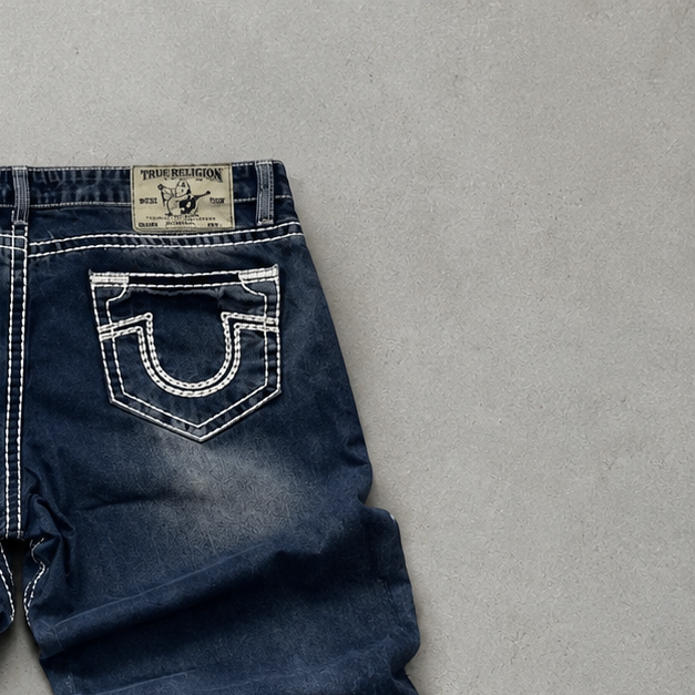 Vintage True Religion Jeans Marineblau Rare (W44 | DE 60)