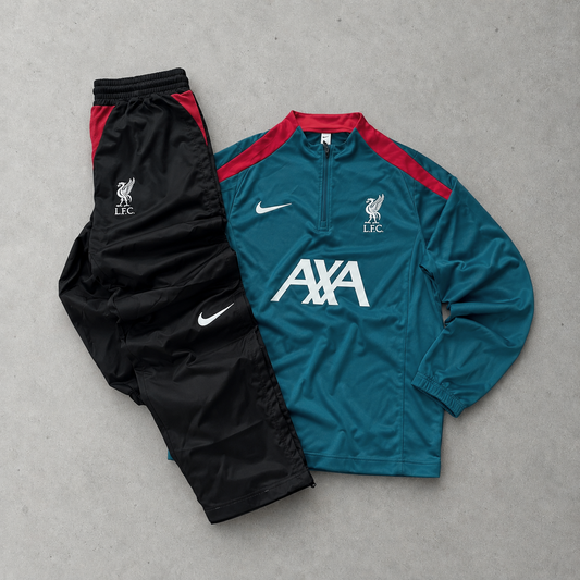 Liverpool Nike Tracksuit Black Rare (L)