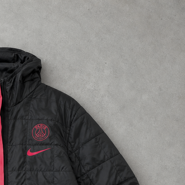 Paris Saint-Germain Nike Pufferjacke Schwarz limitiert (L)