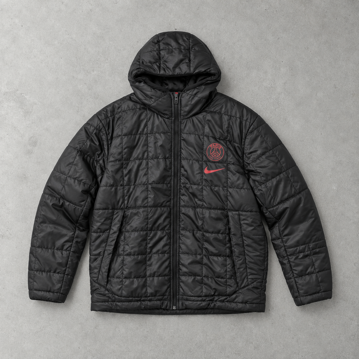 Paris Saint-Germain Nike Pufferjacke Schwarz limitiert (L)