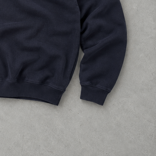 Ralph Lauren Sweatshirt Marineblau Stitched Logo Limited (M)