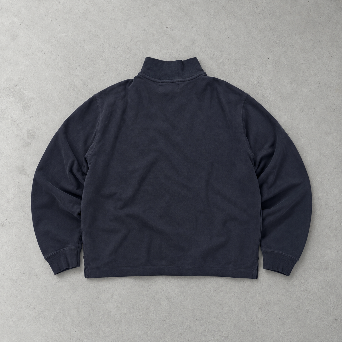 Ralph Lauren Sweatshirt Marineblau Stitched Logo Limited (M)