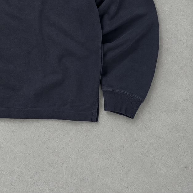 Ralph Lauren Sweatshirt Marineblau Stitched Logo Limited (M)