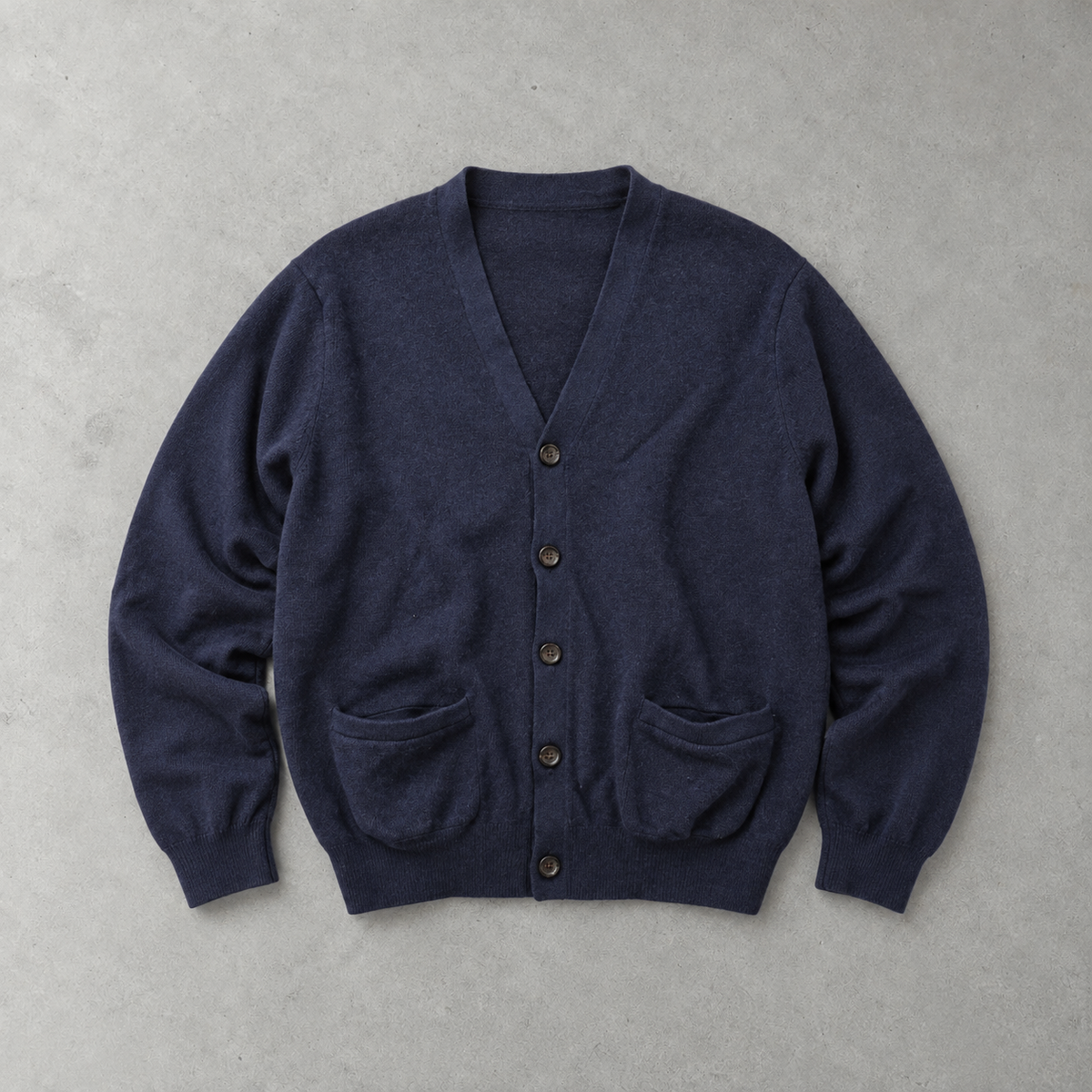 Polo Ralph Lauren Cardigan Marineblau Rare (L)