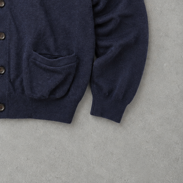 Polo Ralph Lauren Cardigan Marineblau Rare (L)