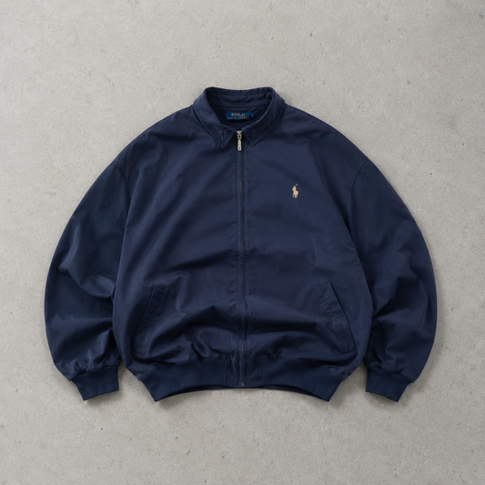 Ralph Lauren Harrington Jacket Navy Limited Stitched Logo (S)