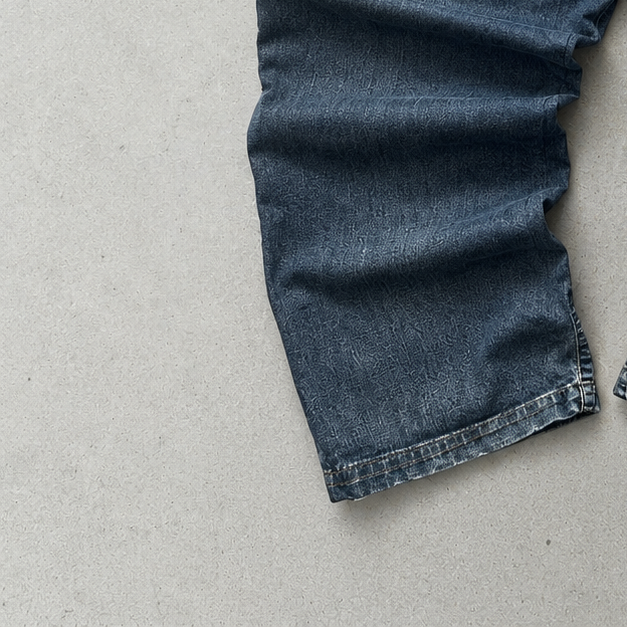 Y2K Armani Jeans Denim Pants Navy Rare (L)