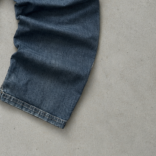 Y2K Armani Jeans Denim Pants Navy Rare (L)