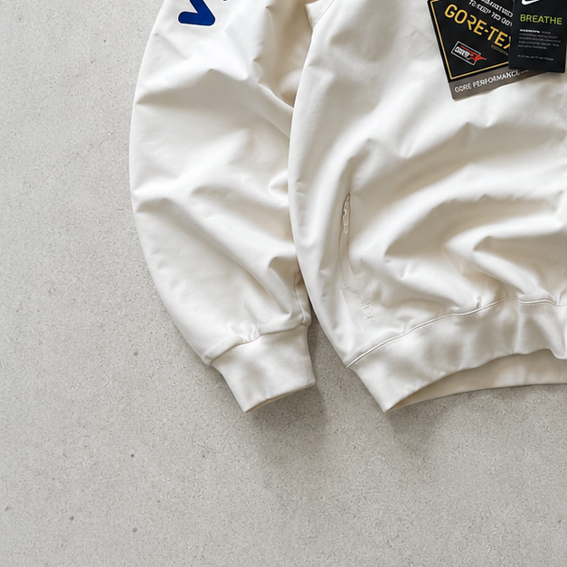 Nike Hoodie Creme, Beige Limited (S)