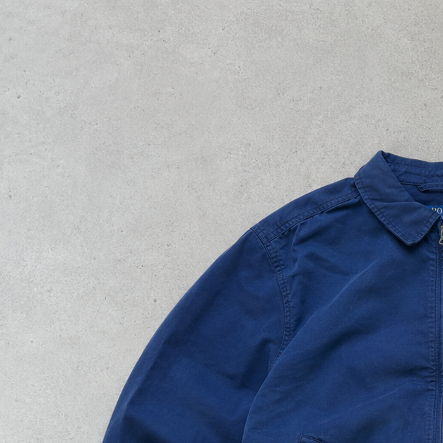 00s Ralph Lauren Hoodie Navy Limited (S)