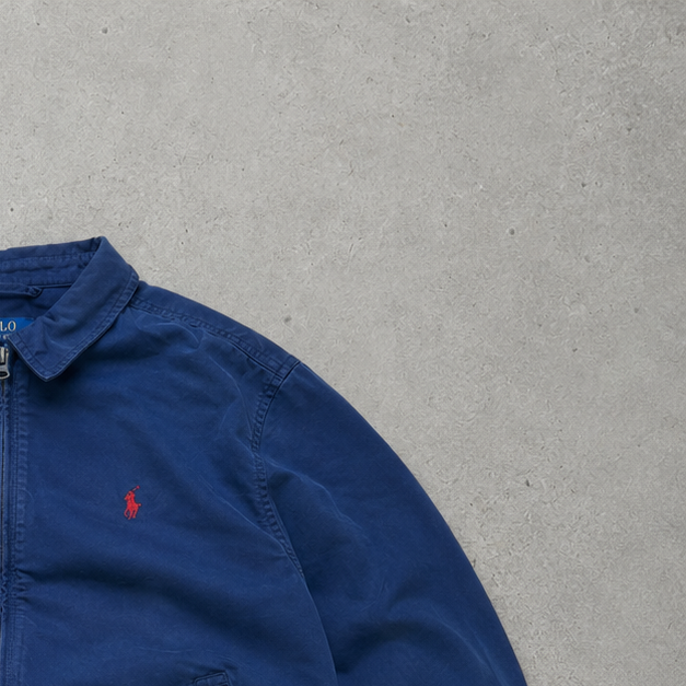 00s Ralph Lauren Hoodie Navy Limited (S)