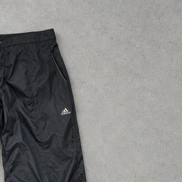Vintage Adidas Trainingshose Schwarz Rar (M)