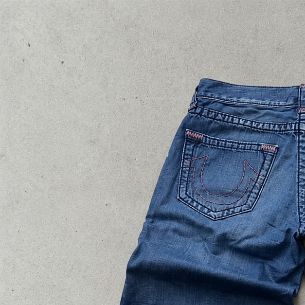 Y2K True Religion Jeans Blau Rare (S)
