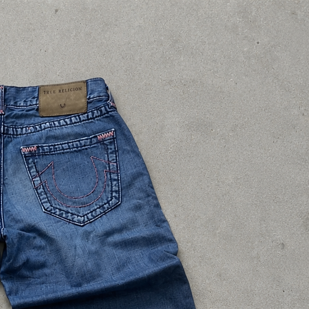 Y2K True Religion Jeans Blau Rare (S)