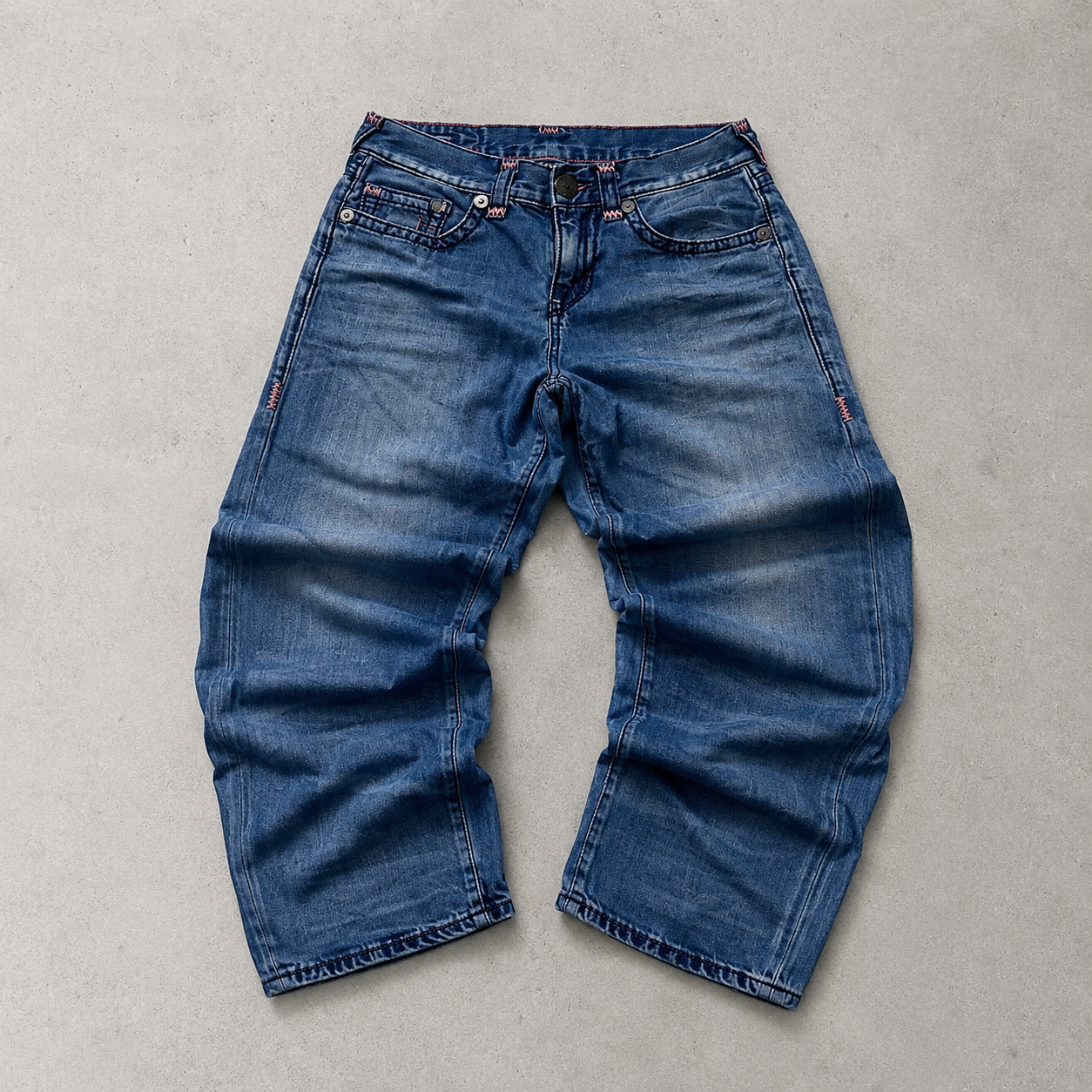Y2K True Religion Jeans Blau Rare (S)