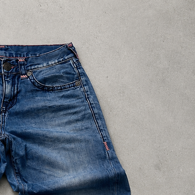 Y2K True Religion Jeans Blau Rare (S)