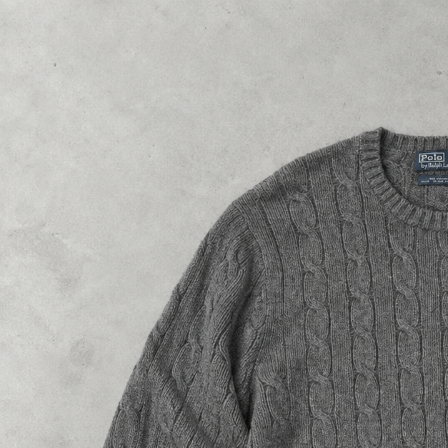 Ralph Lauren Sweater Grau Rare (XXL)