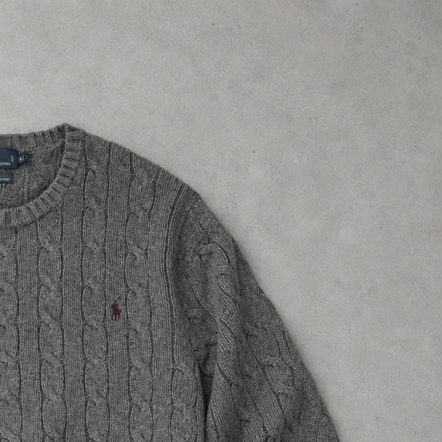 Ralph Lauren Sweater Grau Rare (XXL)