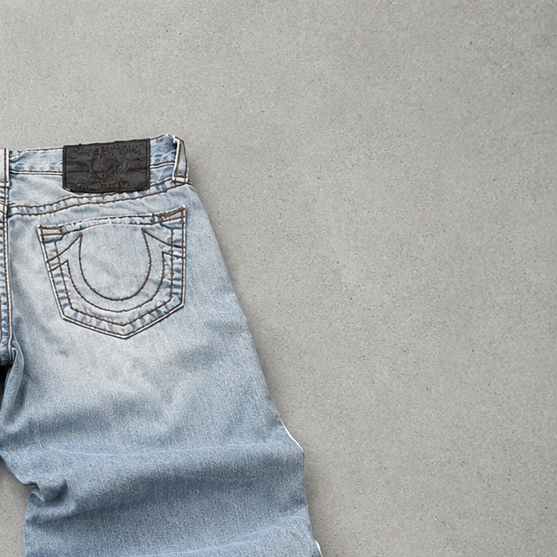 True Religion Jeans Hellblau Rare (M)
