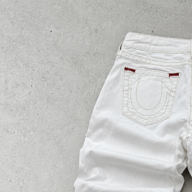 True Religion Skinny Jeans White Rare (W31 | DE 46)