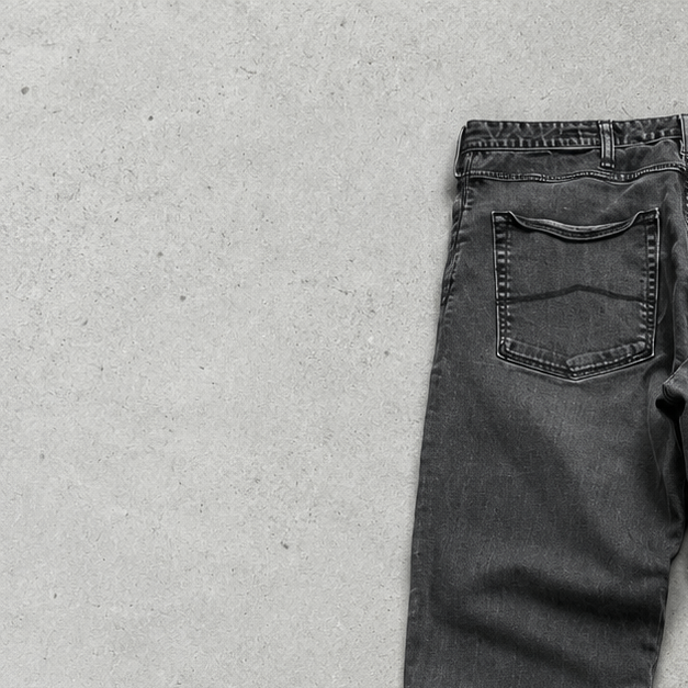 Y2K Armani Jeans Jeans Grau Limitiert (M)
